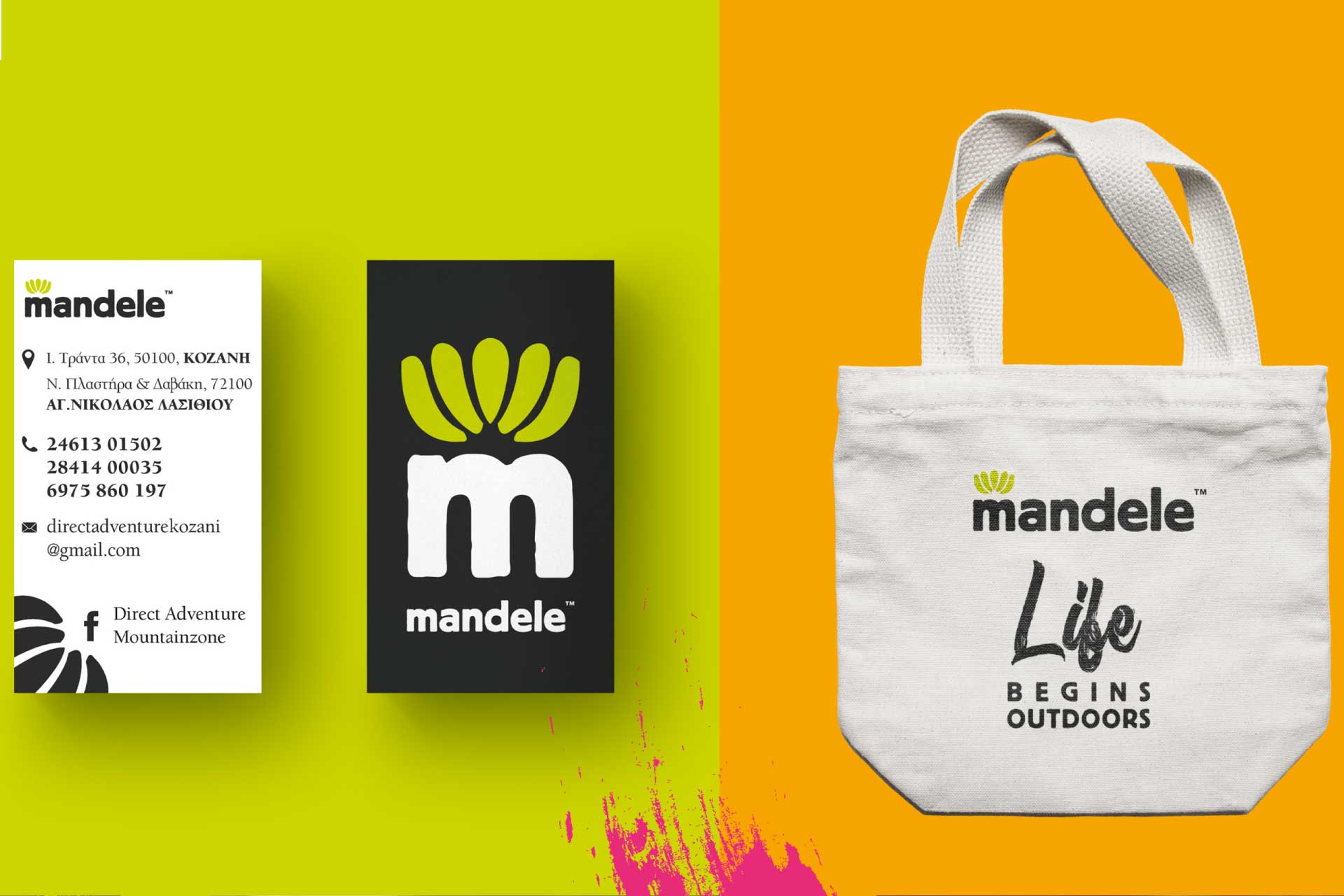 Mandele Card and Bag