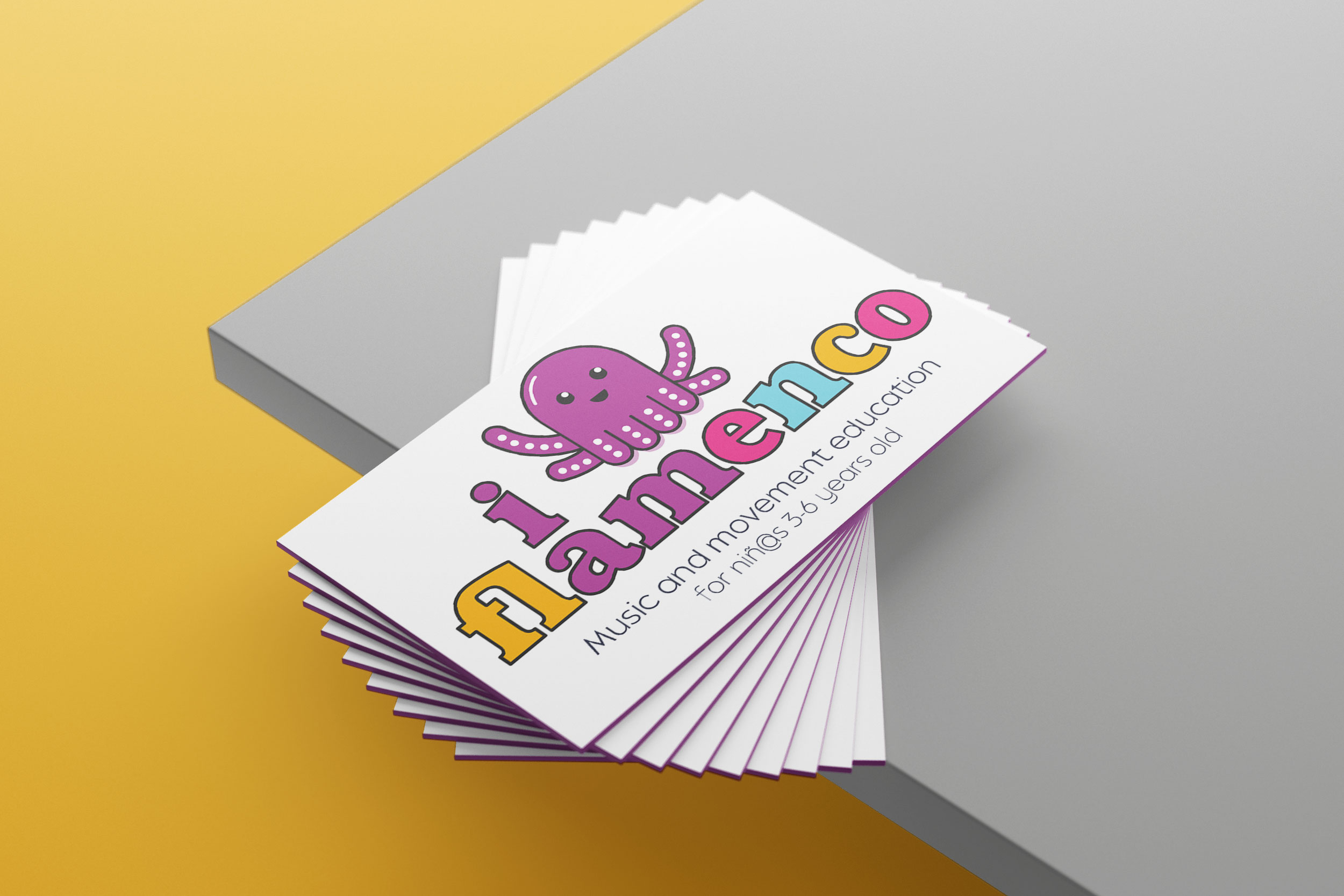 IAMFLamenco Kids Business Card